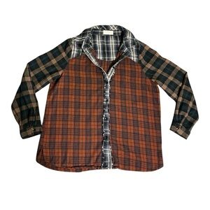 Natural Life women’s button up flannel size xs